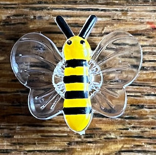 Illuminated Bee On A Baseball Cap